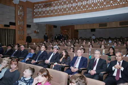 Leyla Aliyeva attends presentation of 'Light shining through the window' documentary