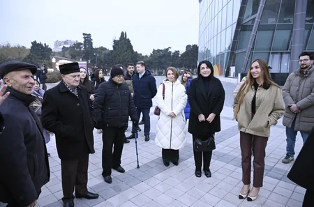 Dənizkənarı Milli Parkda “Zamanın səsini dinlə” fotosərgisinin açılışı olub