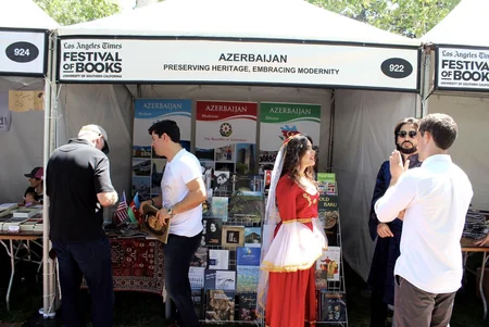 Azərbaycan ABŞ-ın ən böyük kitab festivalında təmsil olunub