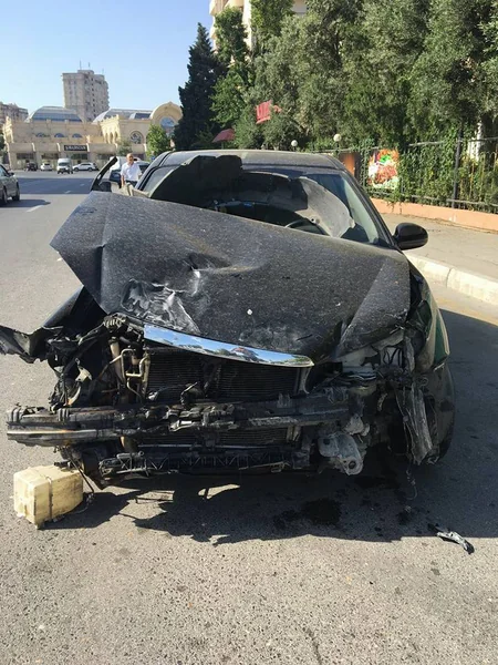 Jurnalist Ceyhun Musaoğlu ailə üzvləri ilə birlikdə avtomobil qəzasına düşüb - FOTO