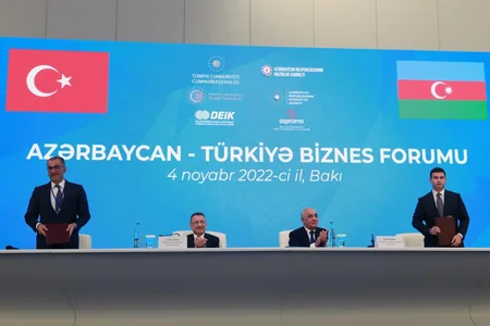 KOBİA подписала документы с турецкой организацией KOSGEB и другими партнерами