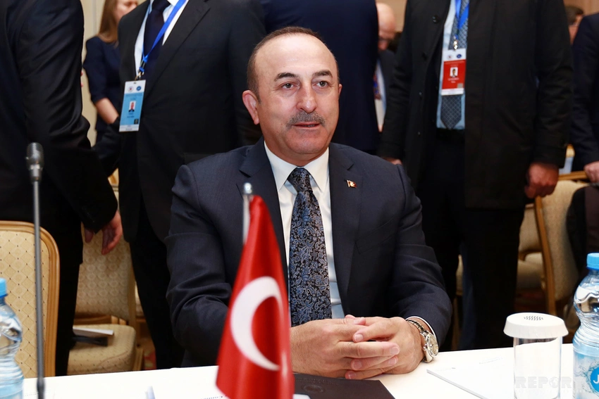Türkiyənin XİN başçısı Azərbaycanın QDİƏT-ə sədrliyi dövründə gördüyü işləri yüksək qiymətləndirib