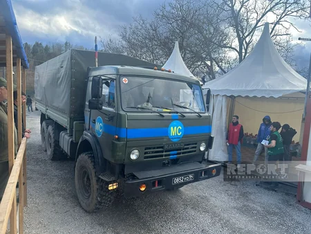 По дороге Ханкенди-Лачын беспрепятственно проехали 89 автомобилей миротворцев