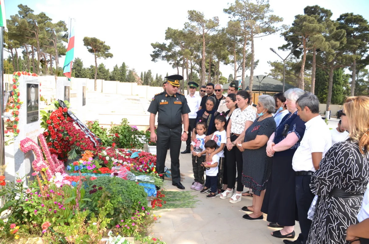 Şəhid ədliyyə kapitanının anım mərasimi keçirilib