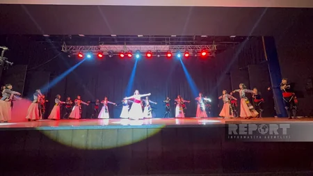 Ankarada Azərbaycan milli rəqsləri təqdim edilib