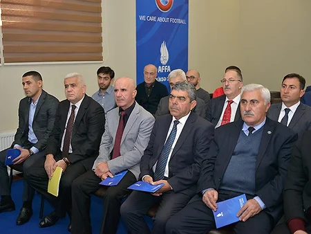 AFFA-da regional futbol federasiyalarının əməkdaşları üçün seminar keçirilib