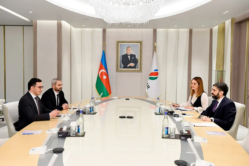 SOCAR prezidenti “Yüksəliş” müsabiqəsinin qalibləri ilə görüşüb