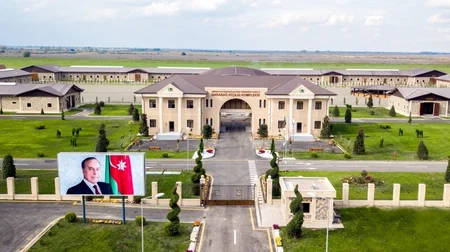 President Ilham Aliyev attends opening of Qarabag Equestrian Complex