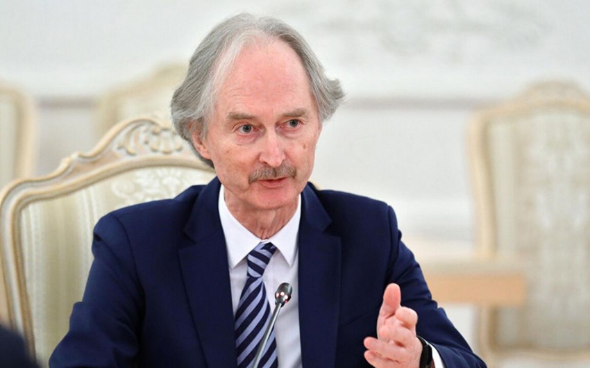 UN special envoy discusses Syria's security and stability in Damascus
