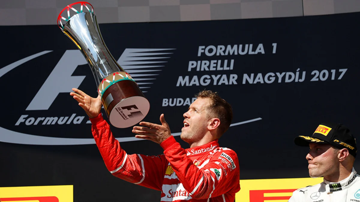 Феттель выиграл Гран-при Формулы-1