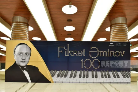Fikrət Əmirov - 100 Musiqi Festivalı çərçivəsində konsert proqramı keçirilib