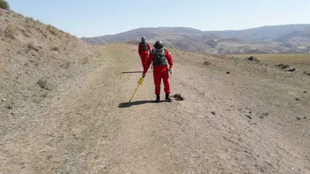 Ağstafada raket tapıldı