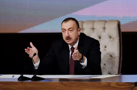 Prezident İlham Əliyev regionların sosial-iqtisadi inkişafı proqramının icrasının ilk ilinin yekunlarına həsr olunan konfransda iştirak edib