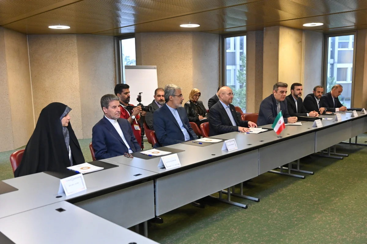 Speakers of Azerbaijani and Iranian parliaments hold talks in Geneva