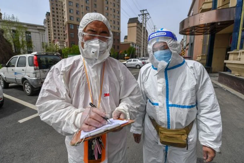 В Китае ввели карантин в городе на границе с Россией