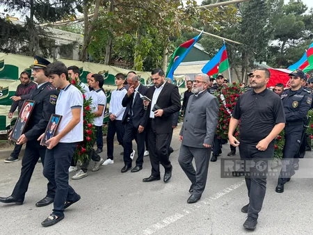 Erməni terroru nəticəsində həlak olan polis serjantı dəfn olunub - YENİLƏNİB-2