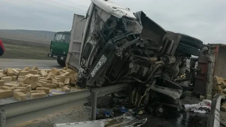 ​Ağır qəza nəticəsində yol təsərrüfatına 8 min manatlıq ziyan dəyib - FOTO