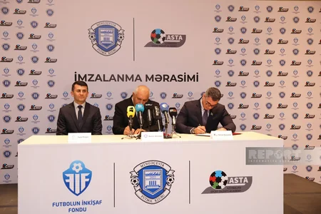 Mingəçevir futbol klubu ilə ASTA arasında tərəfdaşlıq müqaviləsi imzalanıb