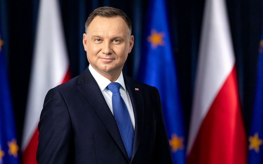 Prezident Andjey Duda: Azərbaycanla bir çox sahələrdə əməkdaşlığı dərinləşdirmək istəyirik