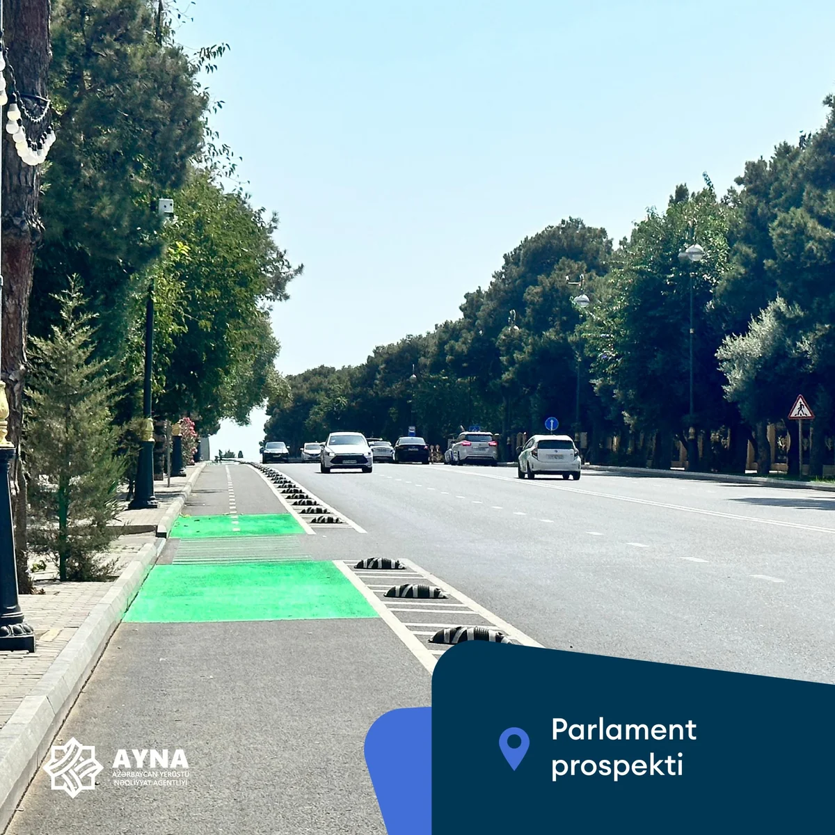 Bakıda 20 km-lik yeni mikromobillik zolağı istifadəyə verilib