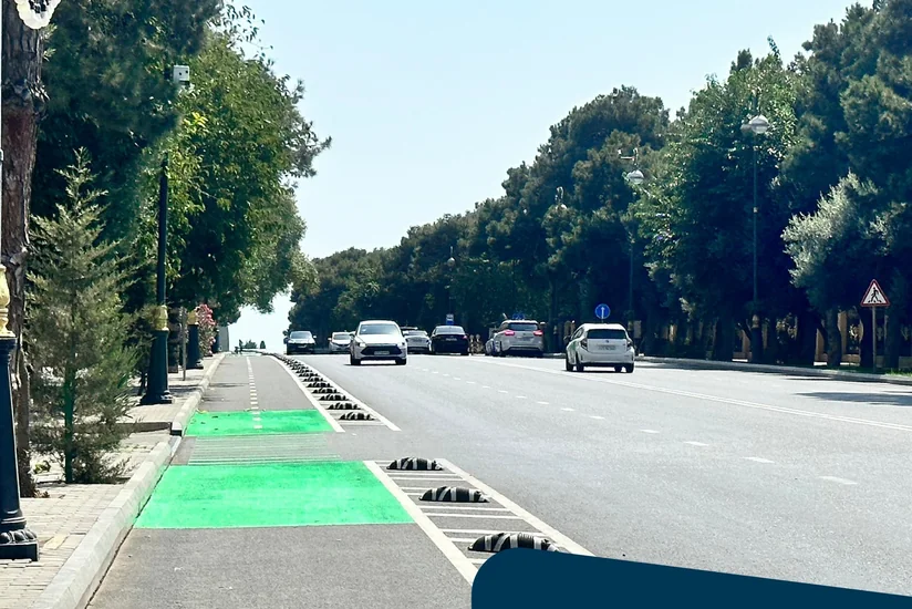 Bakıda 20 km-lik yeni mikromobillik zolağı istifadəyə verilib
