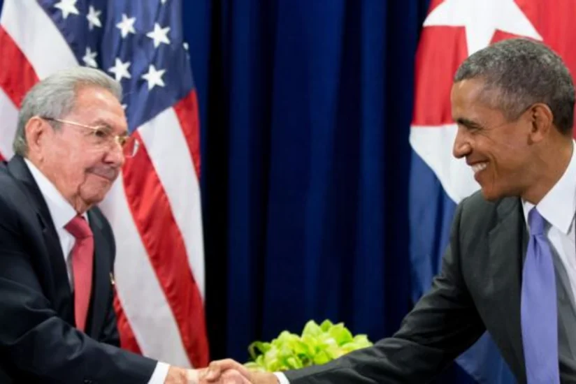 Barak Obama Raul Kastro ilə görüşüb