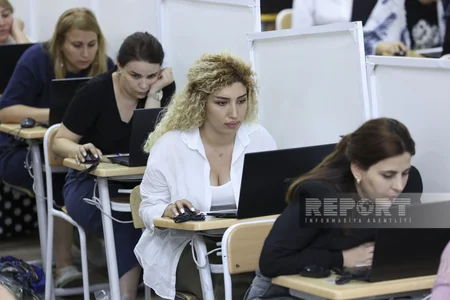 Xarici dil müəllimləri üçün sertifikasiya imtahanı başlayıb - YENİLƏNİB