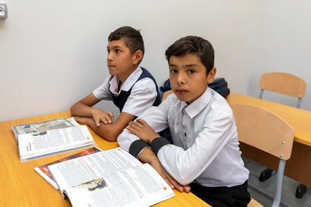 Daşkəsəndə inşa edilən yeni məktəb binası istifadəyə verilib