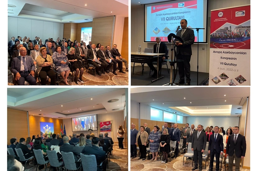 B Брюсселе состоялся VII съезд Конгресса азербайджанцев Европы