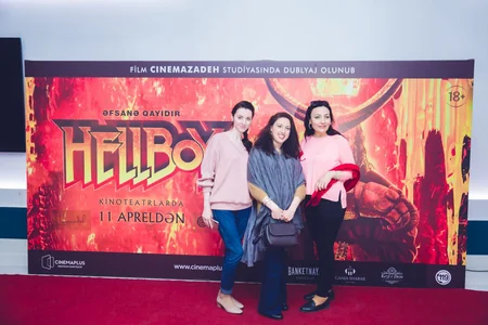 “CinemaPlus”da “Hellboy” fantastik filminin Azərbaycan dilində nümayişi keçirilib - VİDEO