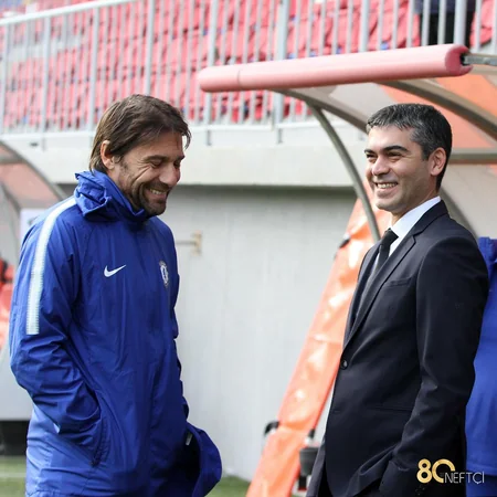 Руководство Нефтчи встретилось с представителями клуба Челси