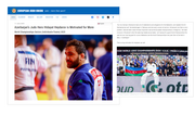 Avropa Cüdo Birliyi Olimpiya və dünya çempionu Hidayət Heydərovla bağlı yazı dərc edib