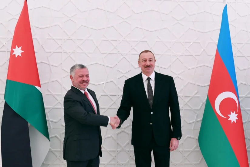 Король Иордании направил поздравительное письмо президенту Азербайджана