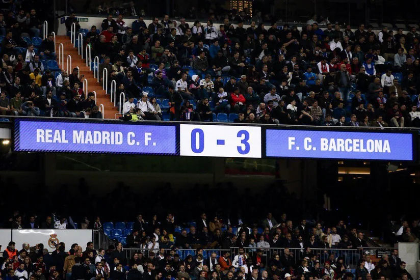 Real Madrid son 23 mövsümdə ilk dəfə böyük hesablı 5 məğlubiyyətlə üzləşib