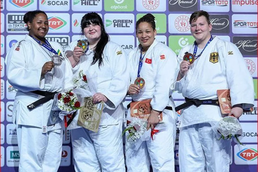 Azərbaycan cüdoçusu Qran-pridə qızıl medal qazanıb - FOTO