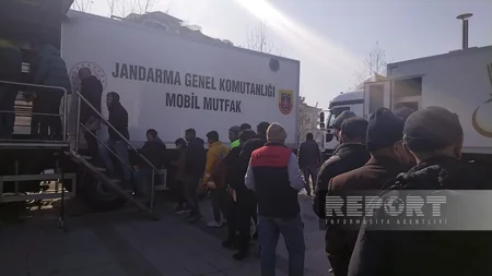 Humanitarian aid distributed to people affected by quake in Kahramanmaras