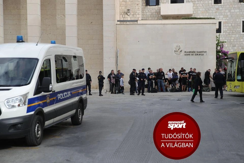 Xorvatiya - Macarıstan oyunu ərəfəsində iki komandanın azarkeşləri arasında dava olub - VİDEO