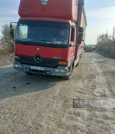 Ağdaşın Qaradeyin kəndinin yolları bərbad vəziyyətə düşüb