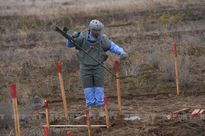 UK implementing plan to clear liberated areas of mines, ambassador says