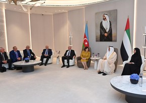 Sahibə Qafarova Birləşmiş Ərəb Əmirliklərində rəsmi səfərdədir