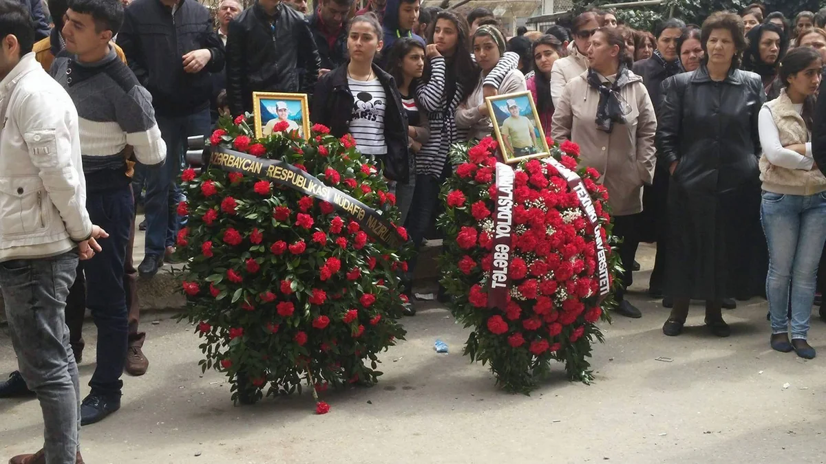 ATU-nun şəhid olan məzunu torpağa tapşırılıb - YENİLƏNİB-4