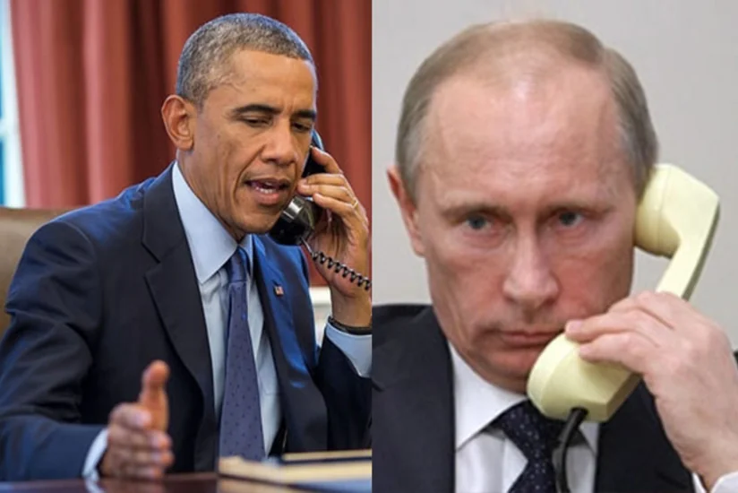 ​Путин и Обама обсудили по телефону ситуацию в Сирии
