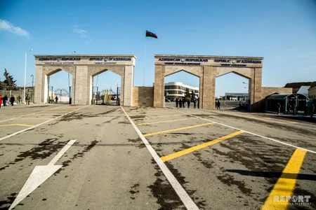 Azərbaycanla Rusiya sərhədində yerləşən Samur çayı üzərində yeni körpü açılıb - FOTOLAR