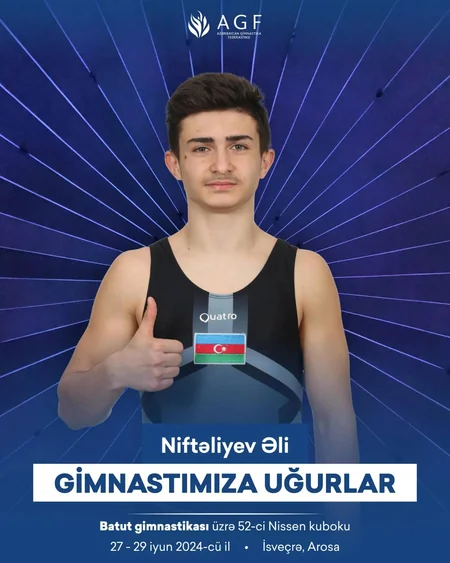 Azərbaycan gimnastları Nissen Kubokuna qatılıblar