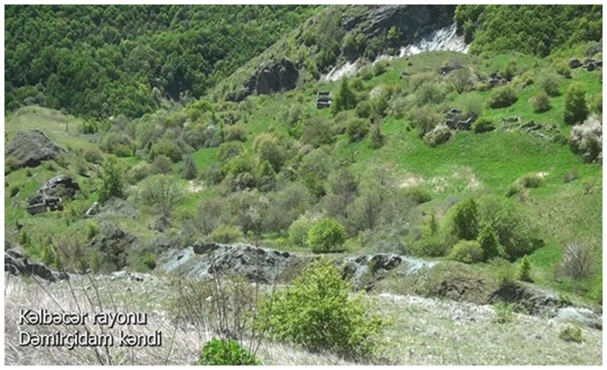 Kəlbəcərin Dəmirçidam kəndindən görüntülər