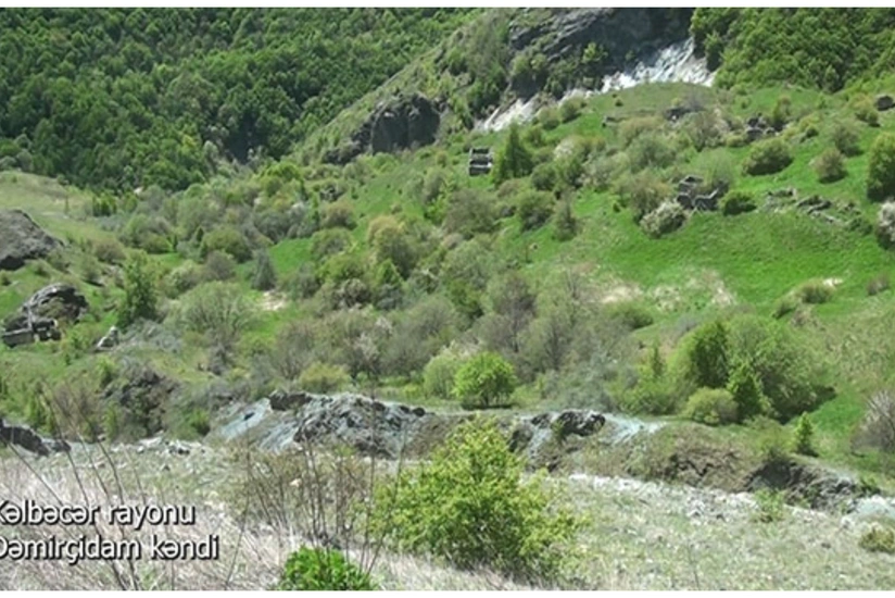 Kəlbəcərin Dəmirçidam kəndindən görüntülər