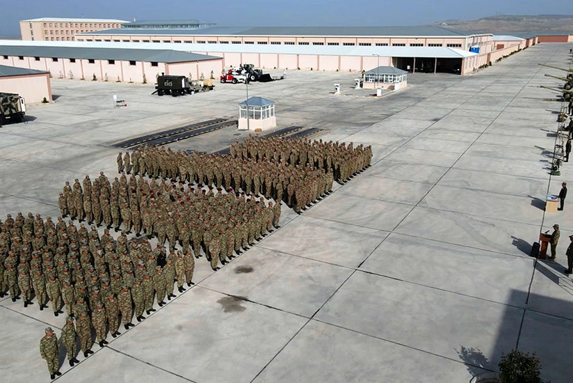 Seasonal maintenance of all types of weapons and equipment held in Azerbaijan's Combined Arms Army