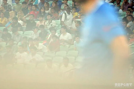 Azərbaycan yığması UEFA Millətlər Liqasındakı ilk oyununda heç-heçə edib - FOTOREPORTAJ