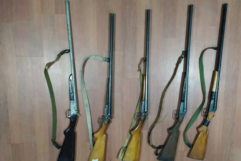 Masallı sakinlərində odlu silahlar aşkarlanıb