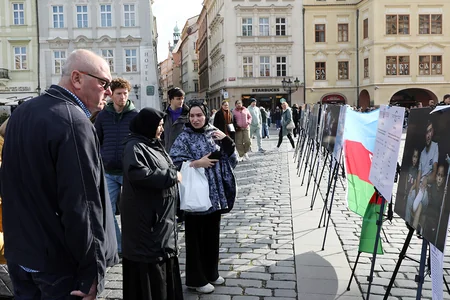Snapshots of Sorrow: Azerbaijan's mine victims remembered in Prague